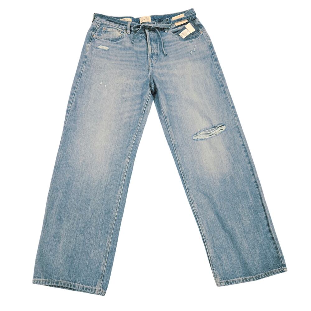 NWT Universal Thread Drawstring Baggy Jeans Size:… - image 4